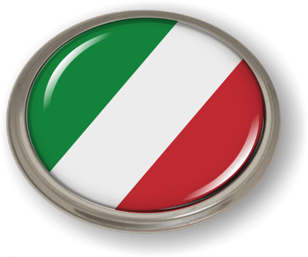 Italy - Flag - Country Emblem